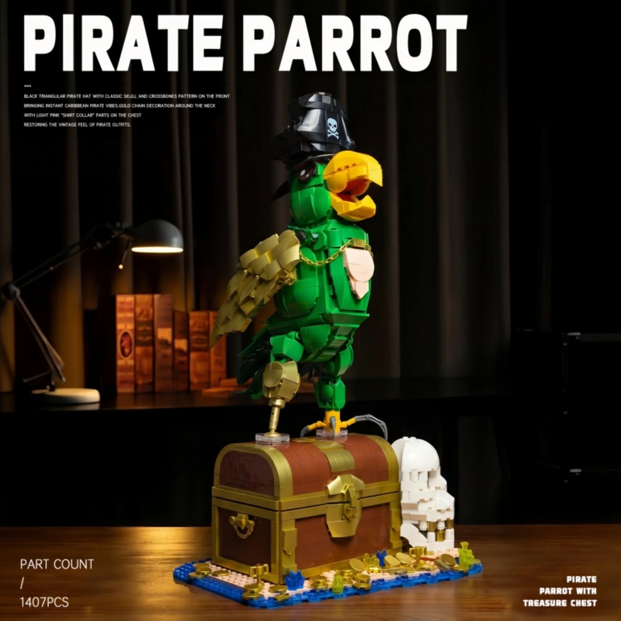set-di-costruzioni-pirati-pappagalli-da-1407-pezzi-con-baule-del-tesoro-serie-animali-ornamento-da-scrivania-mattoncini-puzzle-giocattoli-per-adulti-regali