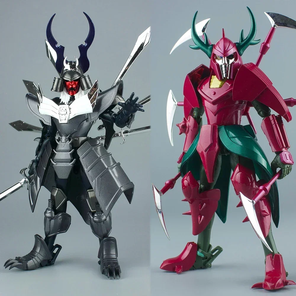 Lutoys 17CM Ronin Warriors Anubis Phantom Demon Rajura General Demon Sovereign Arago Shuten Doji Action Figures Model in Stock