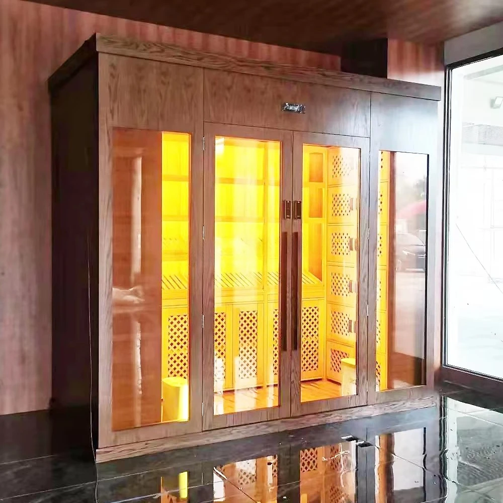 For Smoke Shop Electric Cigar Humidor with Peru Spain Cedar Wood Material Constant Humidity System Control Cigar Humidor Cabinet