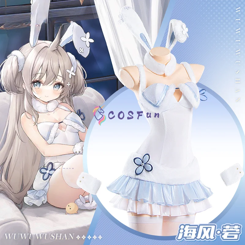 jeu-azur-lane-ijn-hamakaze-cosplay-costume-lapin-fille-pyjamas-halloween-robe-de-fete-costume-ensemble-complet-cosfun
