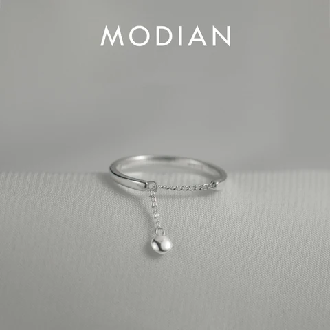 Кольцо из серебра 925 Modian - стильное украшение — изображение продукта
