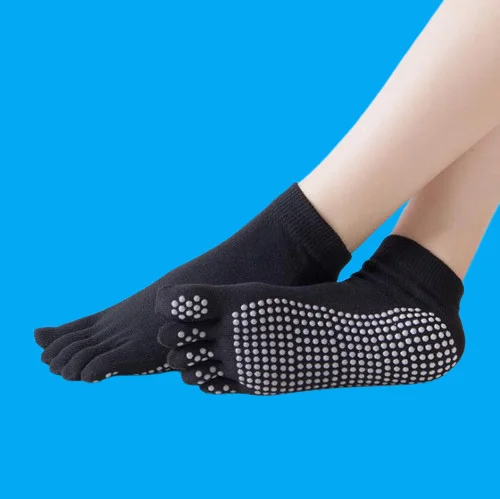 

2/5 Pairs 2024 Yoga Socks Open Toe Women's Massage Yoga Five-Toe Socks Sports Five-Toe Socks