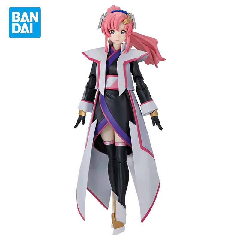 In Stock Genuine Original S.H.Figuarts Lacus Clyne (COMPASS Jinhaori Ver.) Mobile Suit Gundam SEED Action Anime Figure Doll Gift