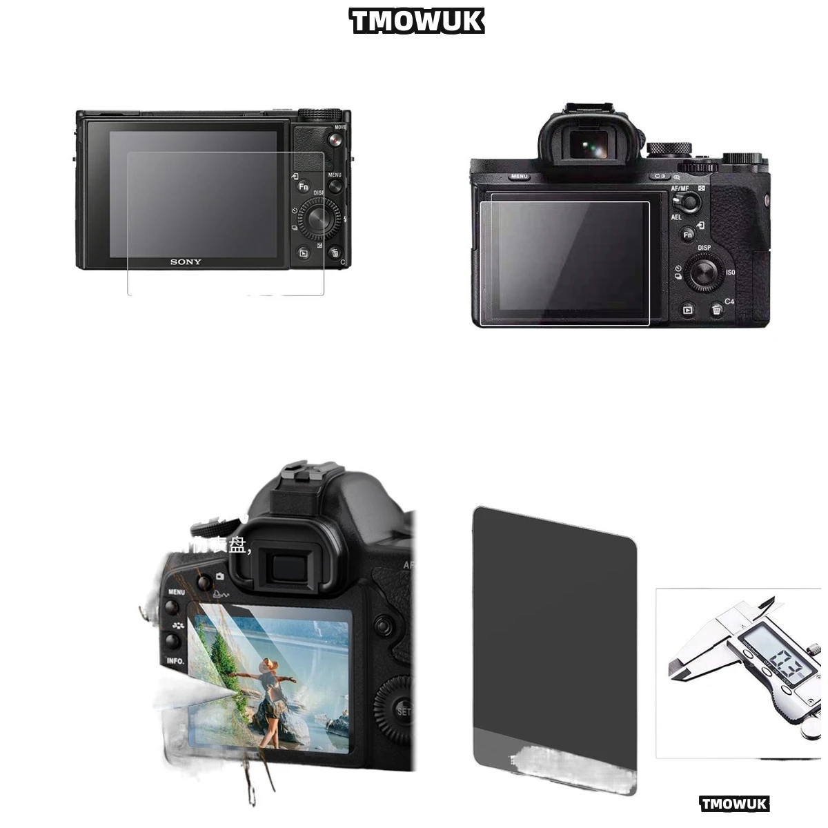 

LCD Screen Protective Film For RX100M2 RX100M3 RX100M4 RX100M5 RX100M7 RX1 Tempered Glass 9H