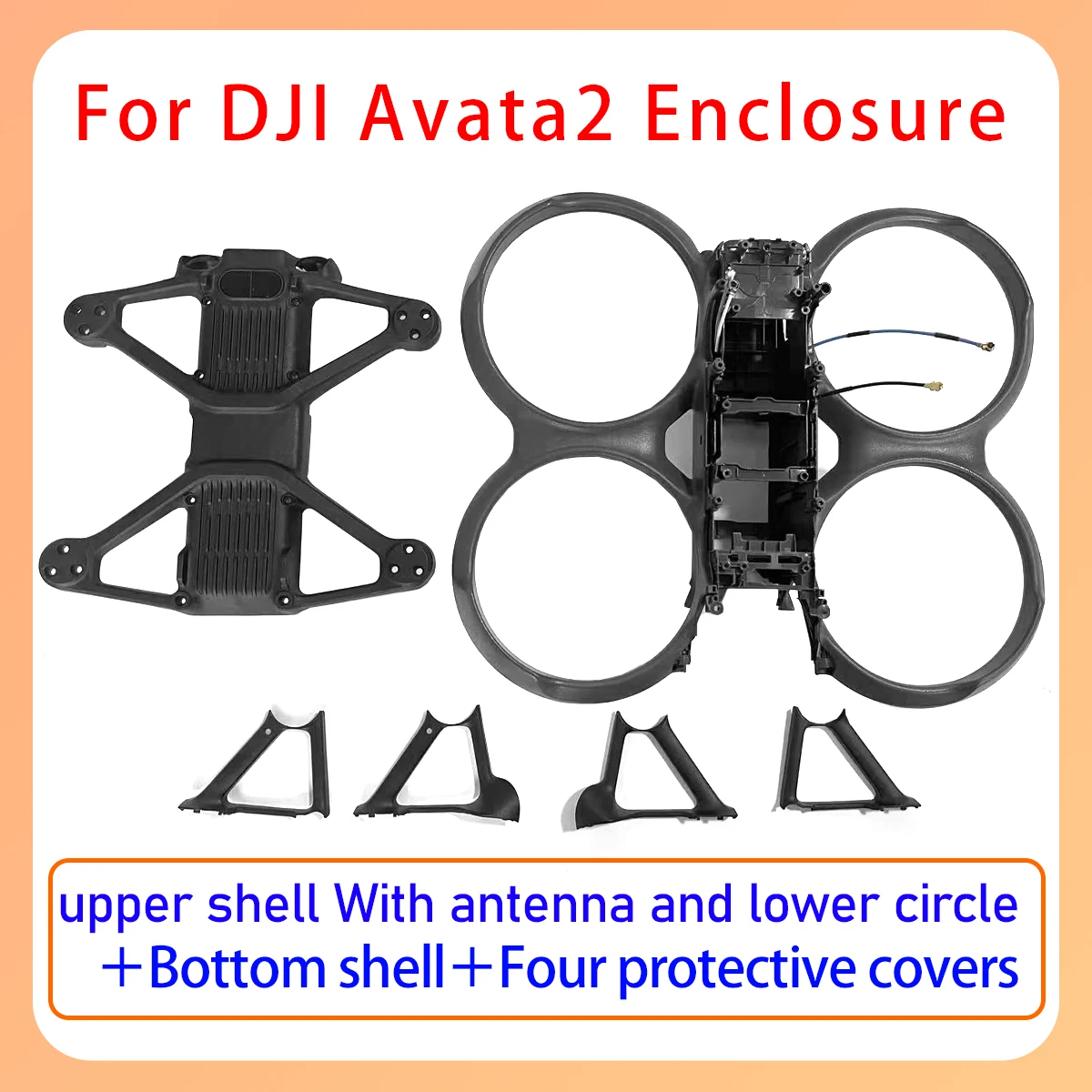 

New Avatar 2 upper shell with lower ring protection blade shell side cover suitable for DJI Avatar 2 series