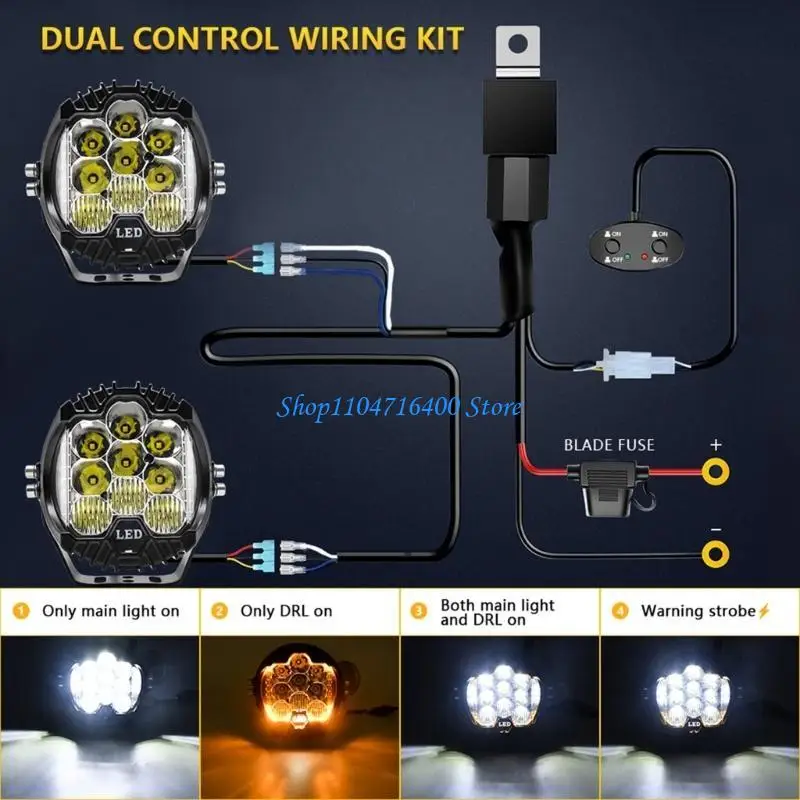 

Y1GD светодиодный супер яркий рабочий свет водонепроницаемые прожектор для грузовика 6000K 150 Вт 15000 лм