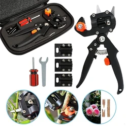 Grafting Pruner Garden Grafting Tool Professional Branch Cutter Fruit Tree Scissor SK5 Double-Edged Cutting Blades