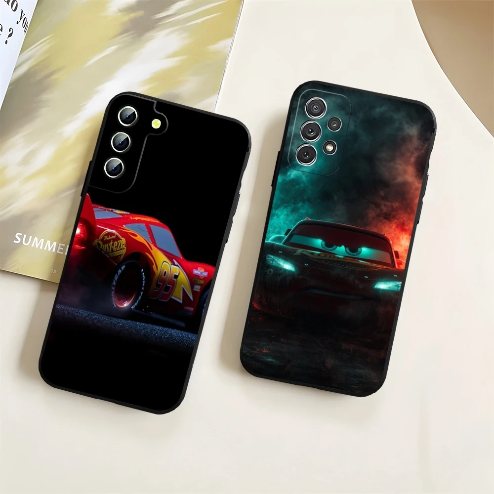 Cars Flash M-McQueen Red-95 Phone Case For Samsung S24 S25 S20 S26 S21 S22 S23 Ultra Fe Plus A05 A06 A16 A26 A36 A56 Cover