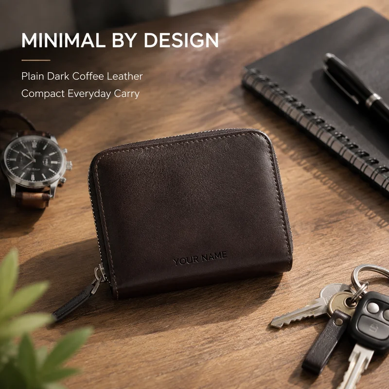 Mini Card Holder Multi Card Slots Coin Purse Handmade Embossed Genuine Leather Wallet Vintage Portable Free Engraving