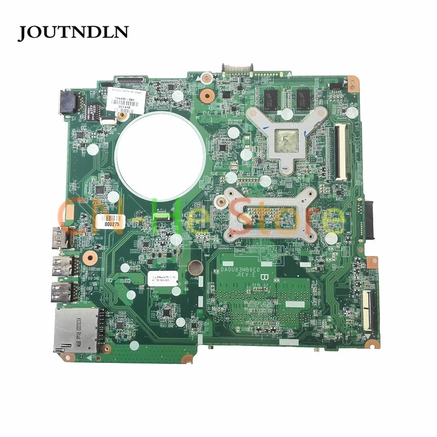 JOUTNDLN FOR HP PAVILION 14-N Laptop Motherboard 734429-501 734429-001 DA0U83MB6E0 W/ I7-4500U and  8670M 2GB  Test OK