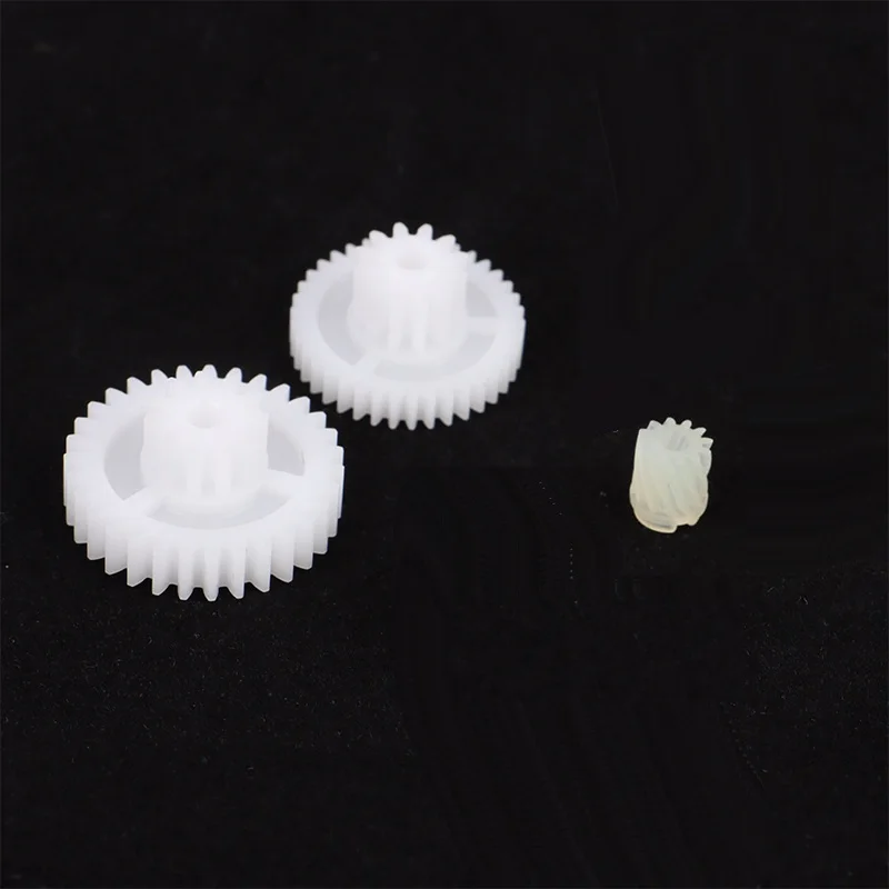 3PCS Gear Set for Robotic Sweeping Vacuum Cleaner Side Brush Drive Box Replacement Compatible with Multiple Models