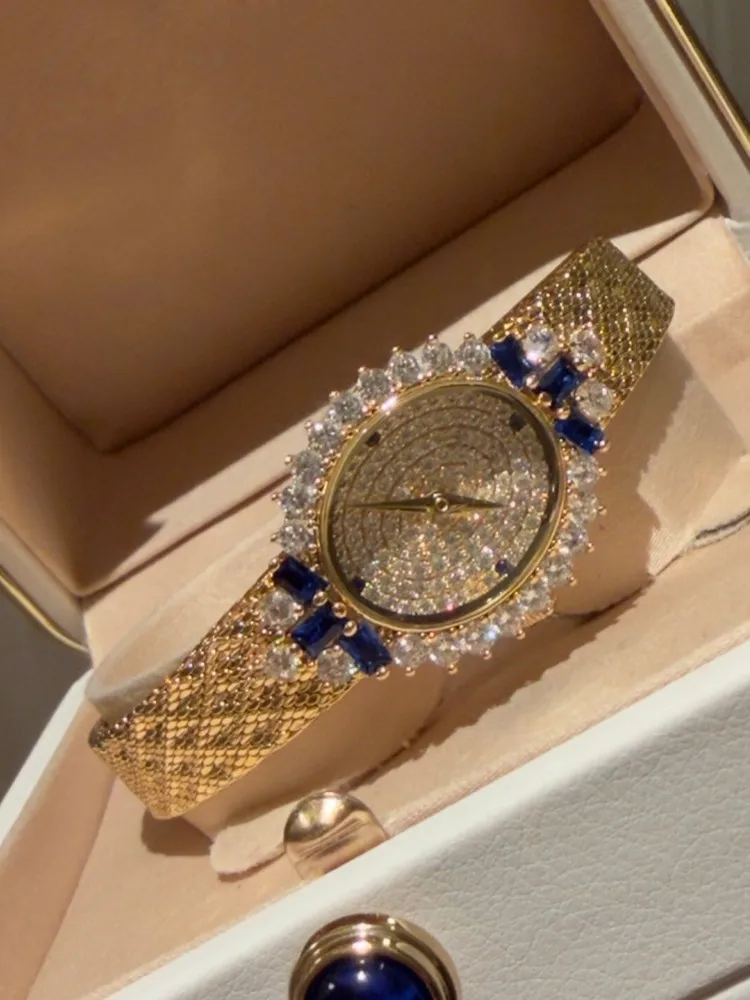 Relógio de quartzo vintage fem - Vintage Watch Crystal avaliação e preço