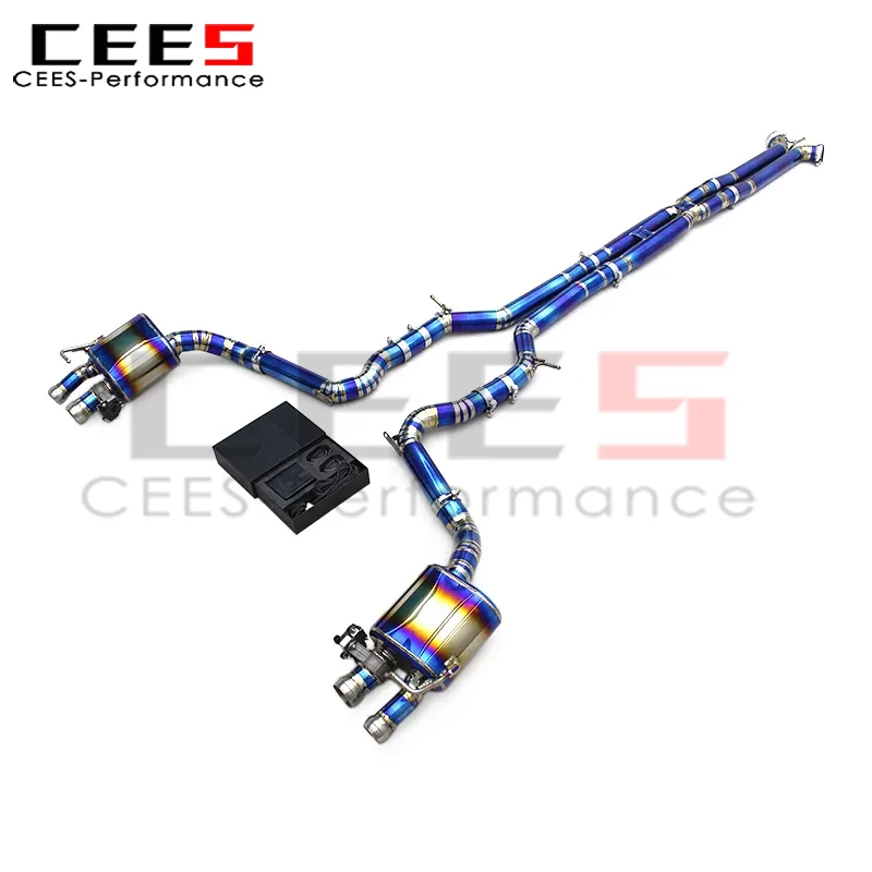 CEES Valvetronic Catback Exhaust Pipe for Bentley Continental GT V12 6.0T 2018-2024 Tuning Exhaust System