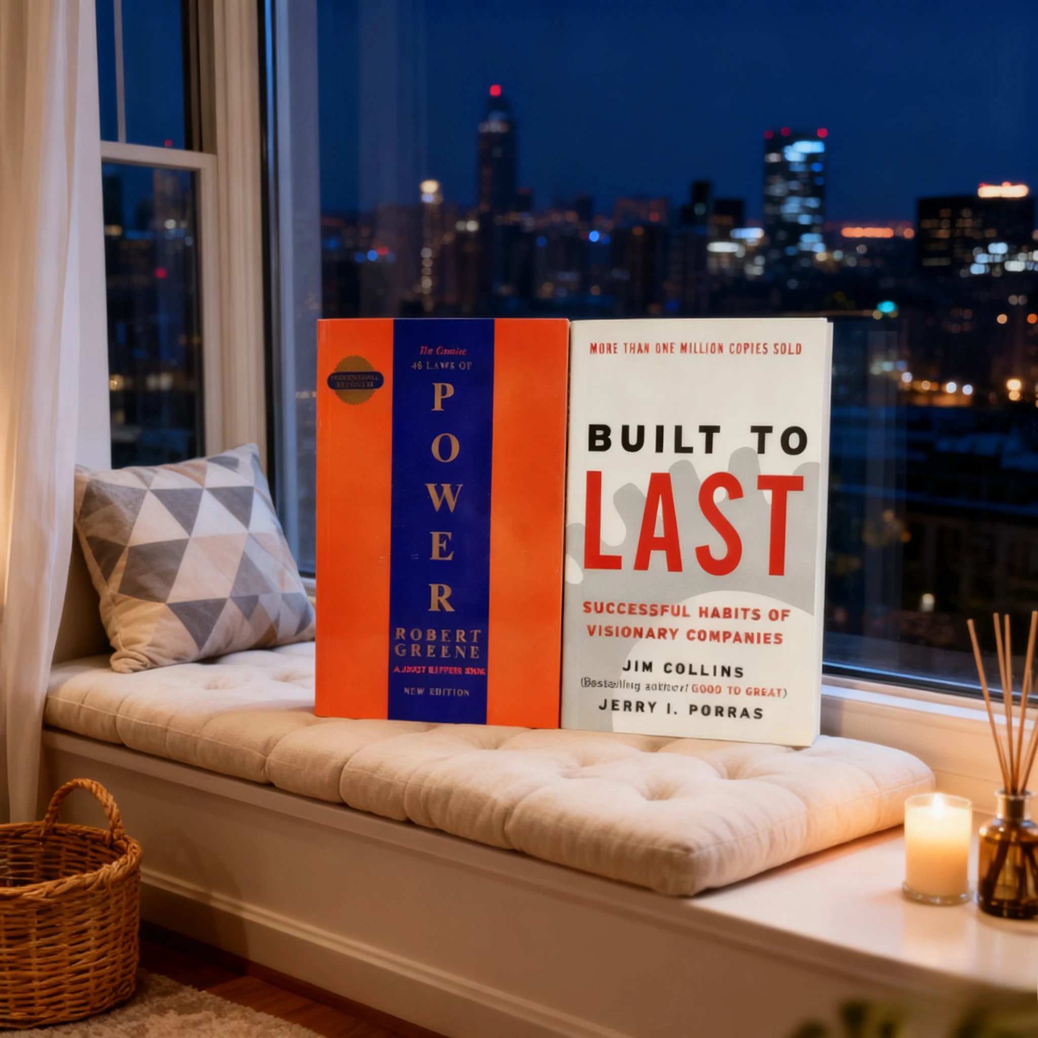 

《The Concise 48 Laws Of Power》+《Built to Last》The core law of power game Keep industry enterprises competitive and prosperous