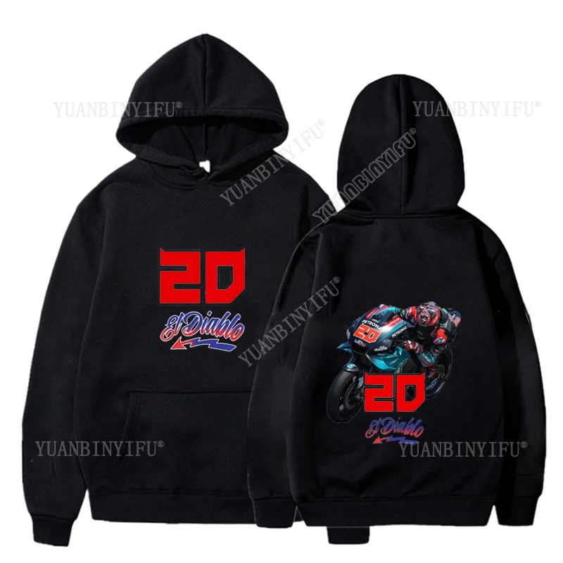 

New Style Fashion Classic Fabio Quartararo Printed Unisex Hoodie Pullover Streetwear Harajuku Comfortable Streetwear