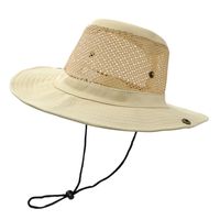 Outdoor Fishing Wide Brim Breathable Sun Protection Sun Visor Hat Bucket Hat Hiking Cap