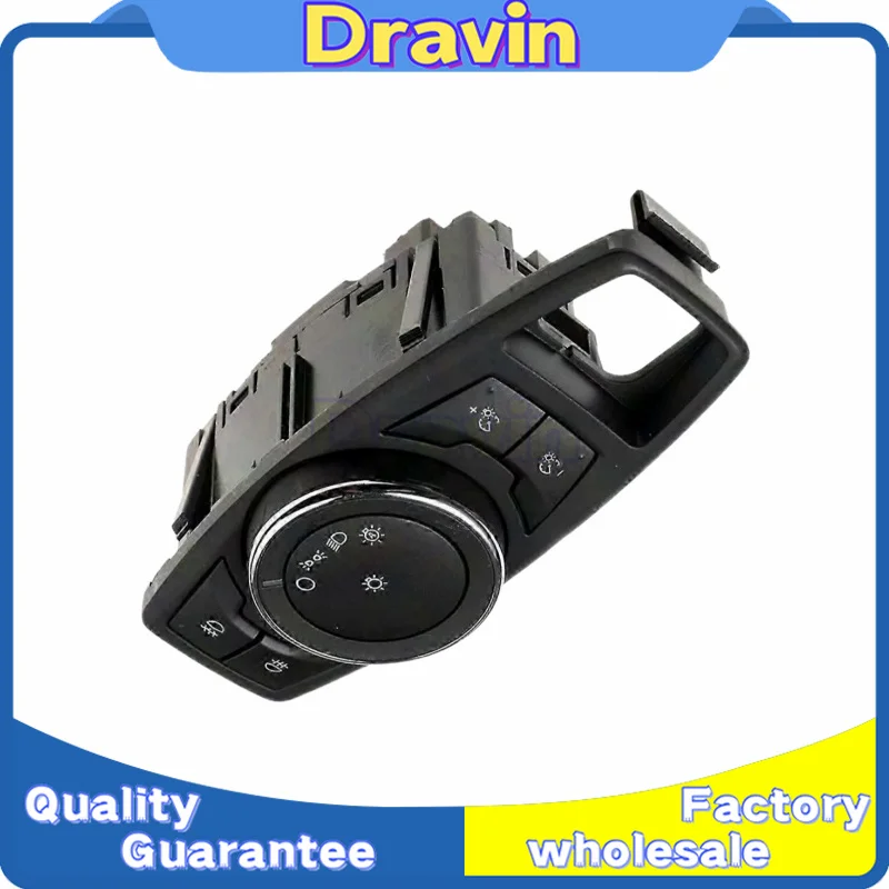 New Headlight Fog Light Control Switch Car Light Switch for Ford E1GT-13D061-ECW E1GT13D061ECW