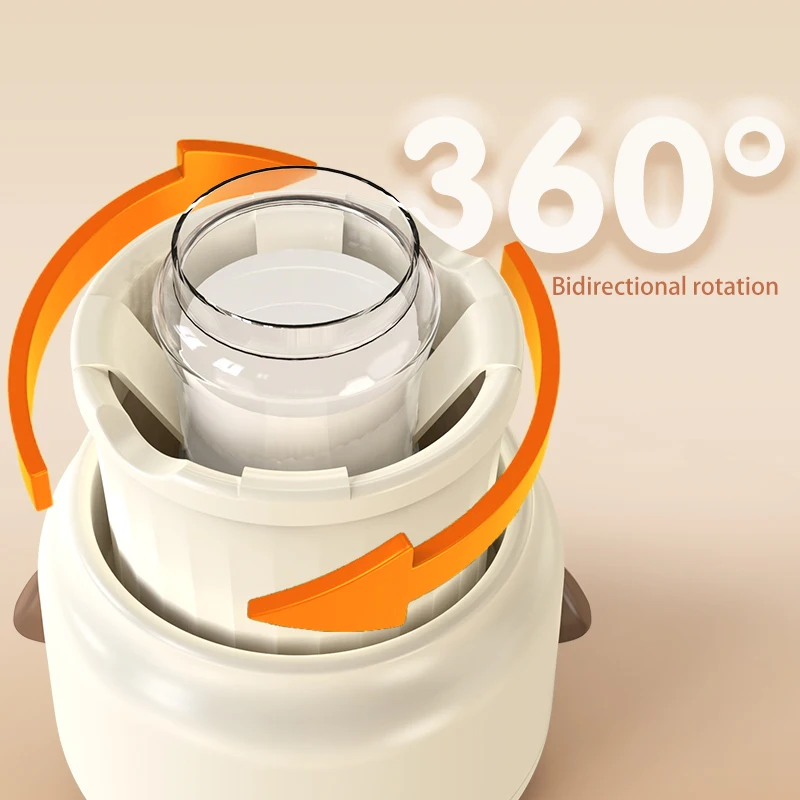 1pc New Electric Milk Bottle Shaker, USB Smart Intelligent Milk Powder Mixer, Lithium battery, Baby Formula Maker, Divine Device