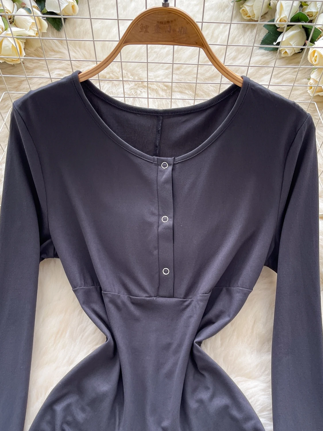 

Slim Fit Long Sve Onesie Women's Autumn Casual Tight ort Pants Base Layer High Waist Straight Leg Commute Sle