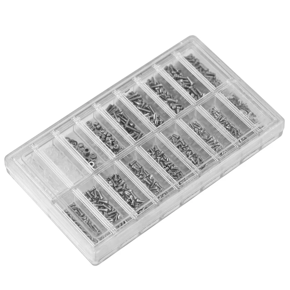 Professional Stainless Steel Micro Screws 1000 Pieces Tiny Screws Eyeglass Repair Eyeglass Repair