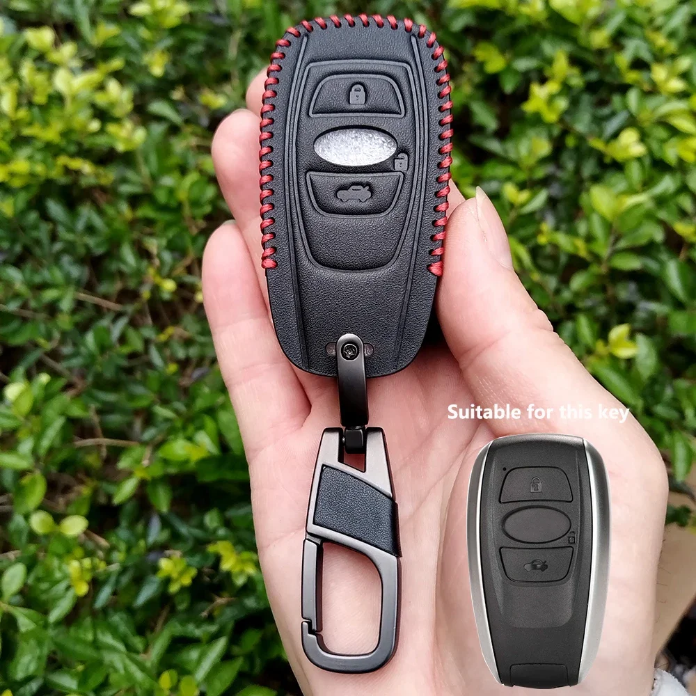 Car Key Case Cover Shell Fob For Subaru Legacy Impreza Forester Xv Trezia BRZ Wrx Levorg Outback 3 Button Key Cover Accessories