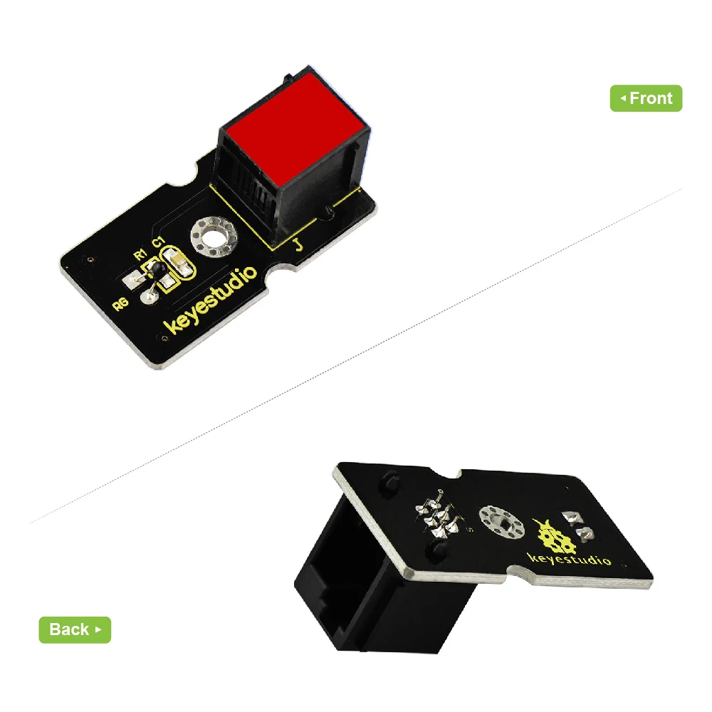 3PCS Keyestudio RJ11 6P6C EASY plug Analog Temperature&Sound Sensor For Arduino IDE DIY Programming Test Study Tool Module