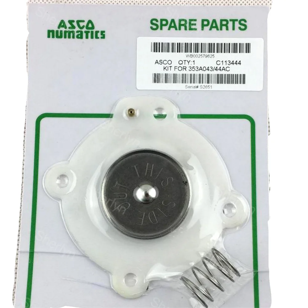 C113443 ASCO 1 inch  Pulse Valve Diaphragm C113444 C140740 SCG353A043/44 Repair Parts