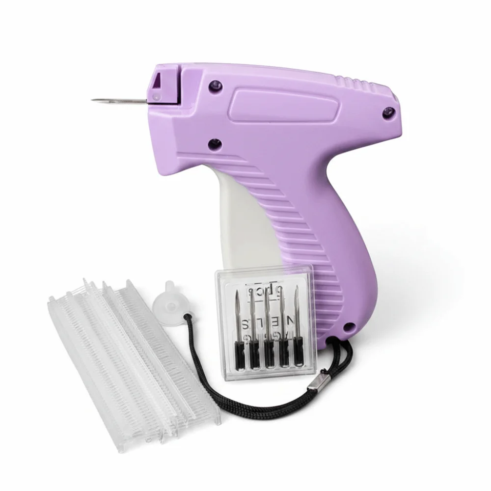 Economical Effort Hanger Labeler Quick Tagging Portable Needle Applicator Efficient Operation Colorful Handle Tagger