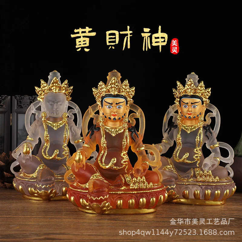 adorned gold foil, painted with water, glass, and Tibetan esoteric Buddhist statues large amount  sourced from superior sources