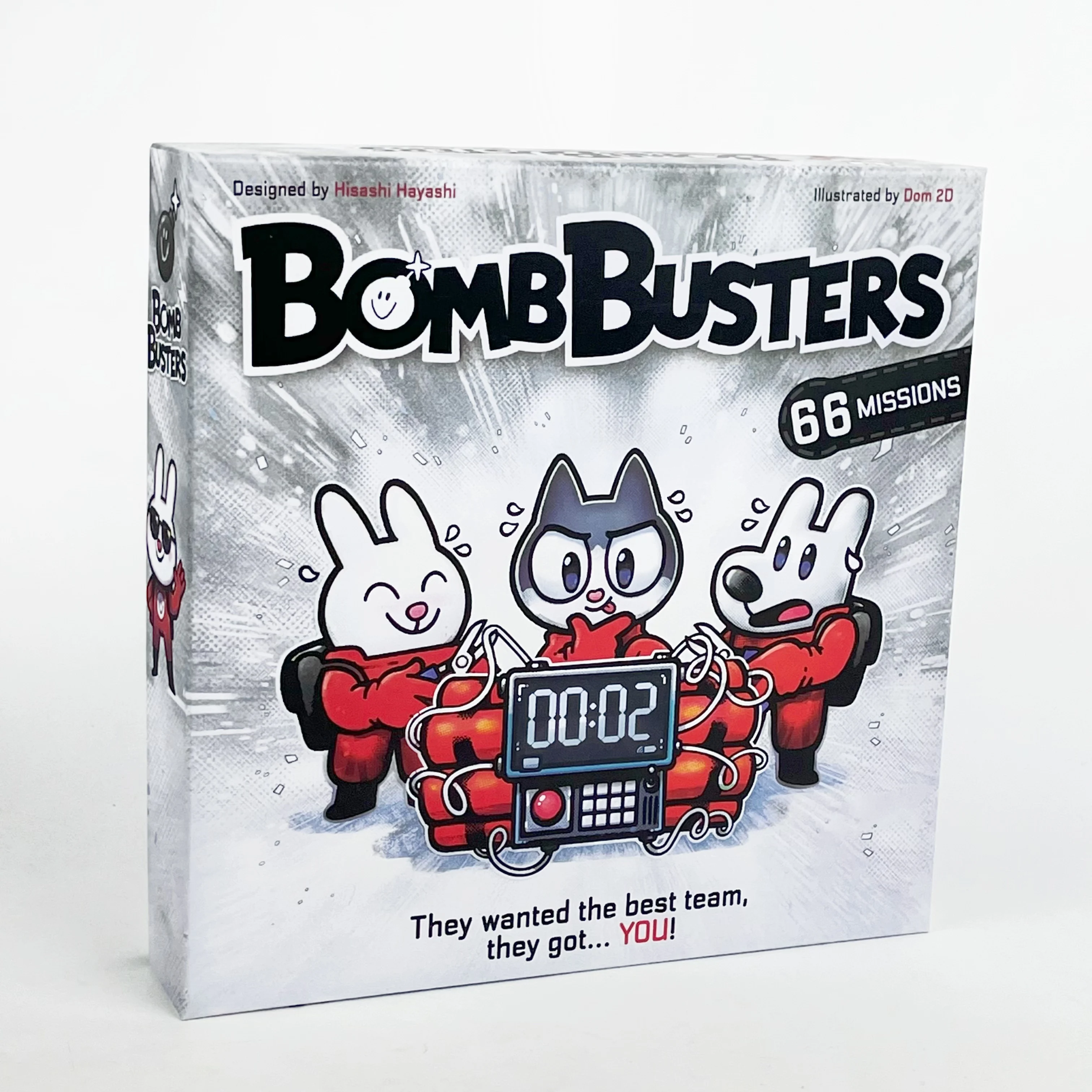 

Boom Buster Board Game Party Fun Family Game for Adults & Family, SdJ Winner Cooperative 2-5 Players, 30min