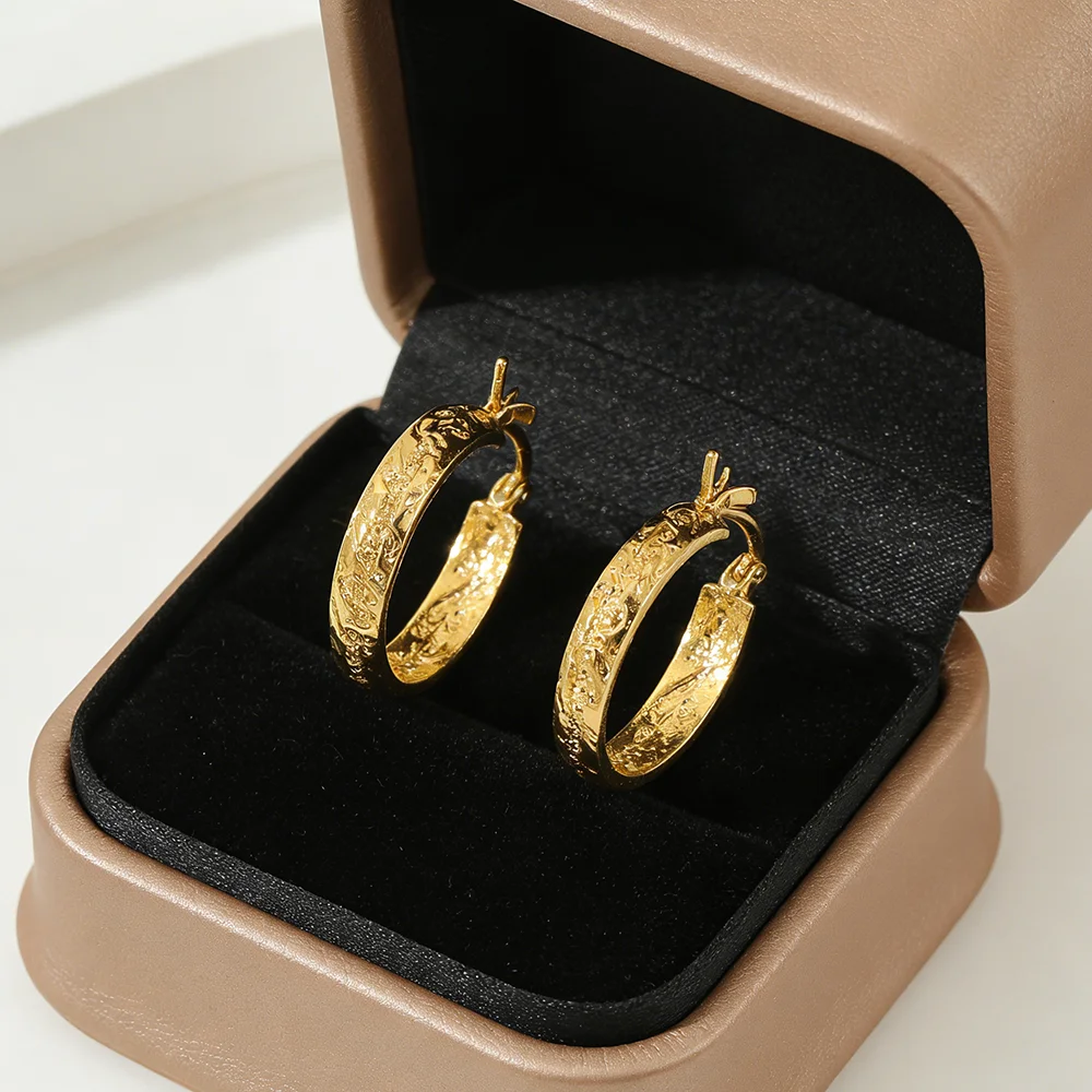 Pendientes de Aro con Diseño de Anillo Único en Estilo Élfico, Joyería Dorada Inspirada en El Señor de los Anillos, Accesorio de Moda con Temática de Películas