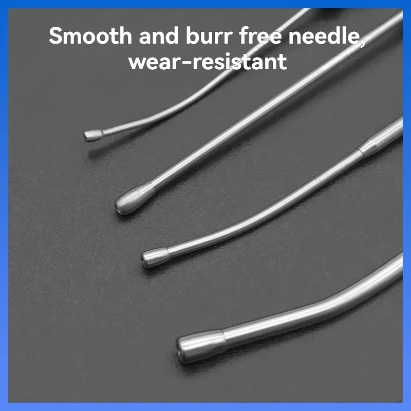 Metal gavage needle, stainless steel gavage tube for young mice and birds, feeding needle tube for young mice and birds