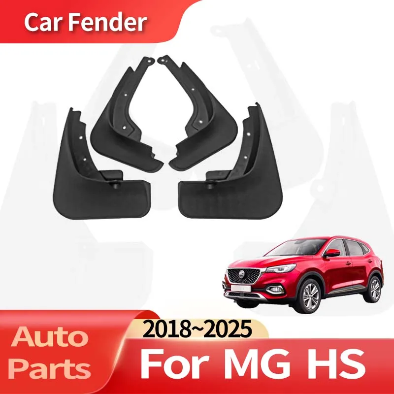 

Auto Accessories For MG HS 2018~2025 Fender Lining Car Fender Anti-sand Splash Mud Guard Skin Punch-free Installation Car Tools