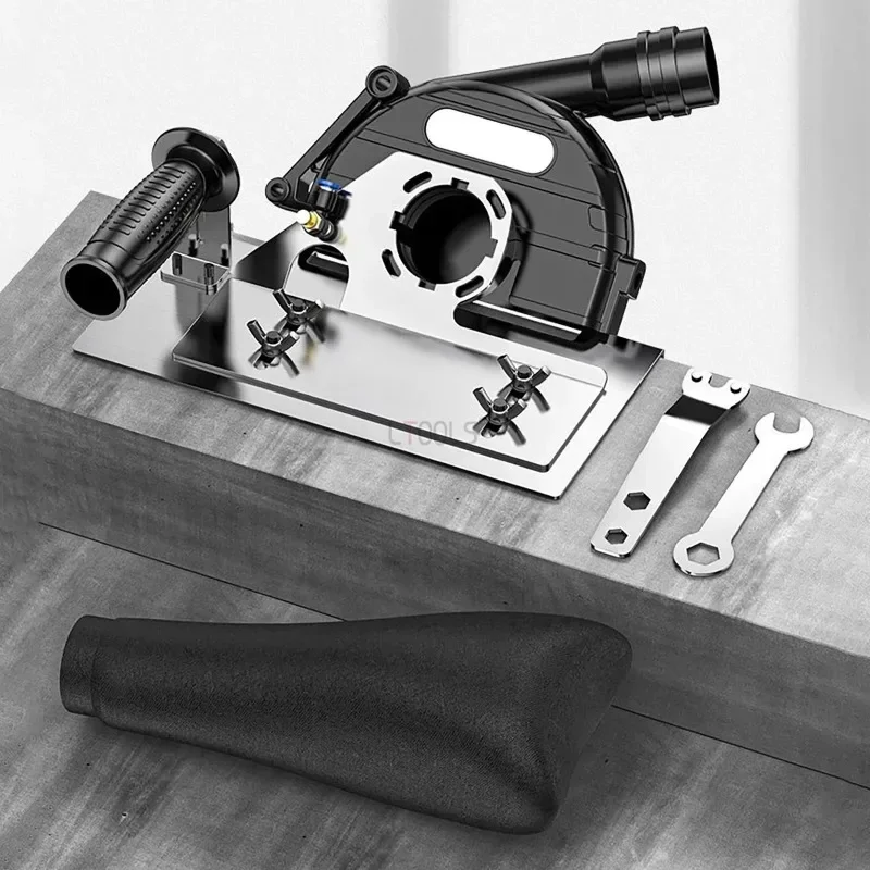 

100-125type Angle Grinder Cutting Tiles Stand Attachment Stone Trimming Bracket 45 Degree Ceramic Tile Chamfering Support Tools