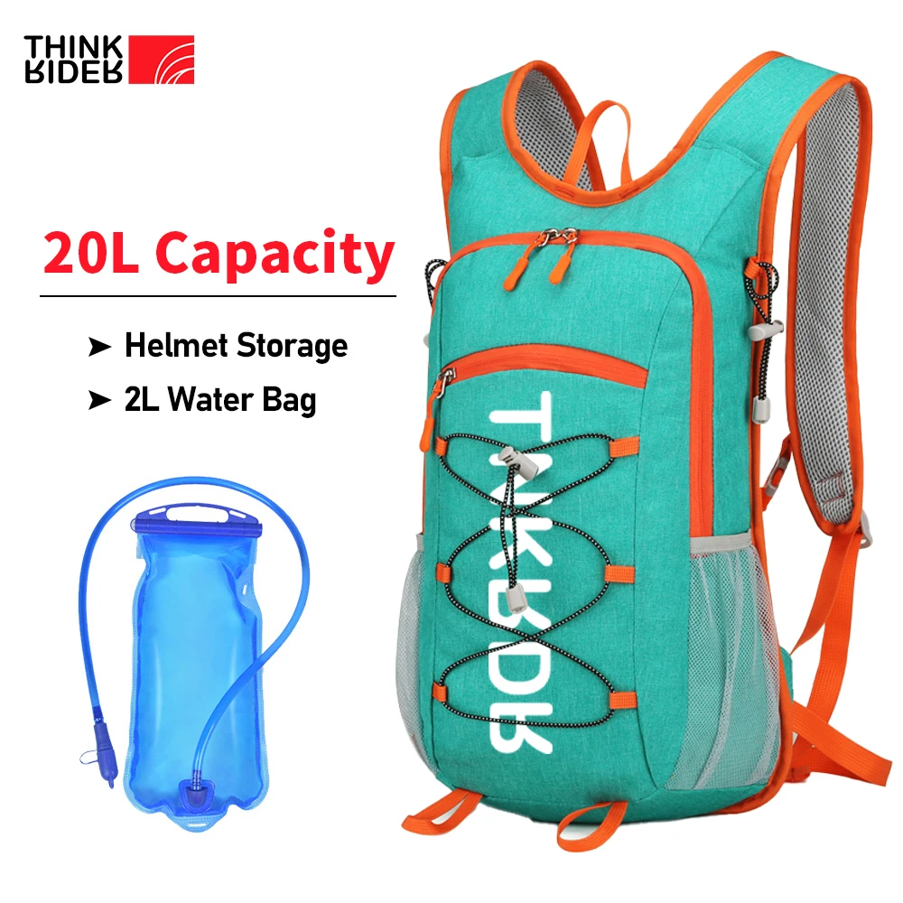 ThinkRider Bicycle Bike Bags Water Bag 20L Portable Waterproof Road Cycling Bag Outdoor Sport Climbing Pouch Hydration Backpack