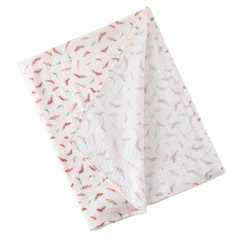 Cobertor para recebimento recém-nascidos grandes 26 33 polegadas Soft Swaddles algodão respirável para bebês