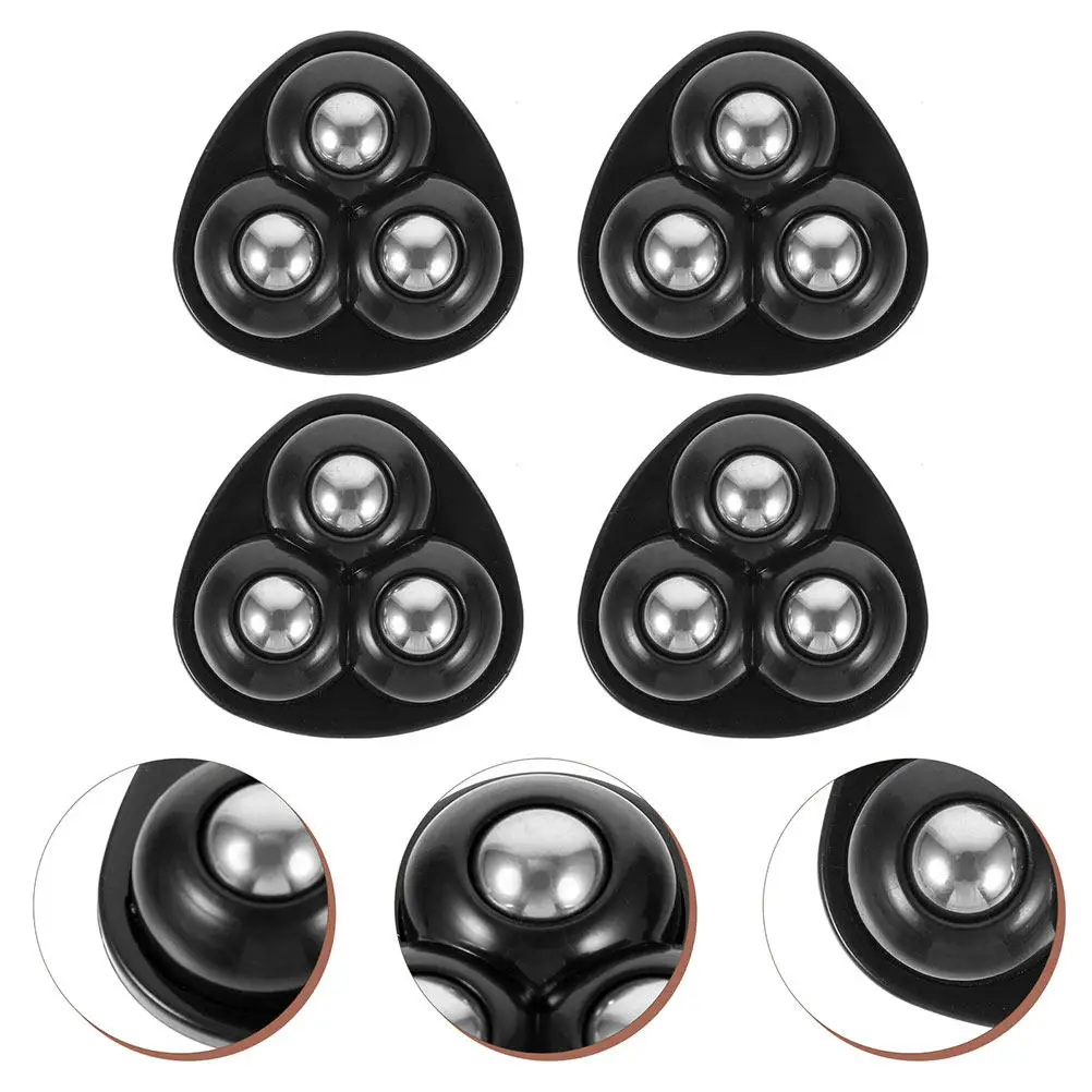 14Pcs Swivel Caster Wheels Adhesive Mini Caster Wheels Sticky on Storage Box Casters Universal Adhesive Swivel Casters for Trash