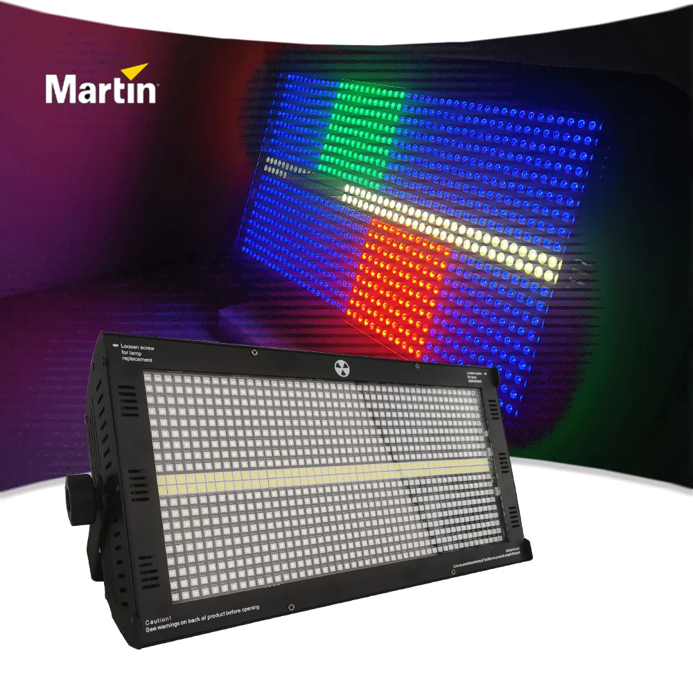 

Martin ATOMIC 280W Strobe Light RGBW LED beads 8+8 Segment Flash light Professional DJ Disco Party Club Show Stage LIghting