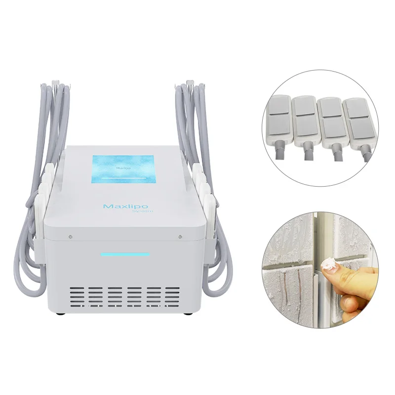 2026 Hot NEWEST  Sale Cold EMS Weight Loss Machine 8 Cryo Pads Professional Criolipolysis Fat Removal Body Sculpt Device