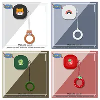 Case for Shokz OpenFit Air Protective T511 T910 Silicone Cute Cartoon Covers Wireless Earbuds Shell TWS Headphone Portable