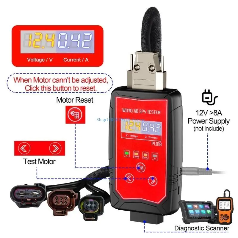 

33WB Electric Power Rideiest Diagnostic Tool для PL018 Найти потенциальные неисправности