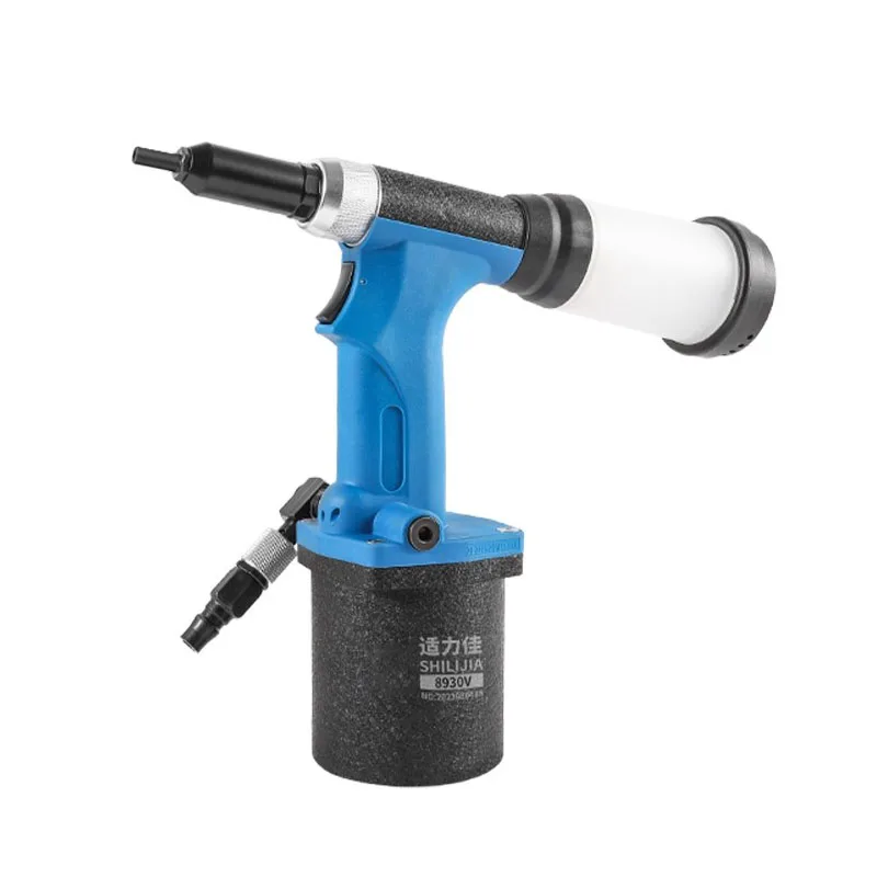 Shilijia Pneumatic Core Blind Rivet Gun Self-Priming Hydraulic Extended Guide Nozzle Rivet Gun Purification Hinge Riveting Tool