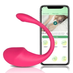 Wireless Vibrator Egg female Sex toy for Women Bluetooths Remote Control Wear Vibrating Panties Toys for Couple adults 18