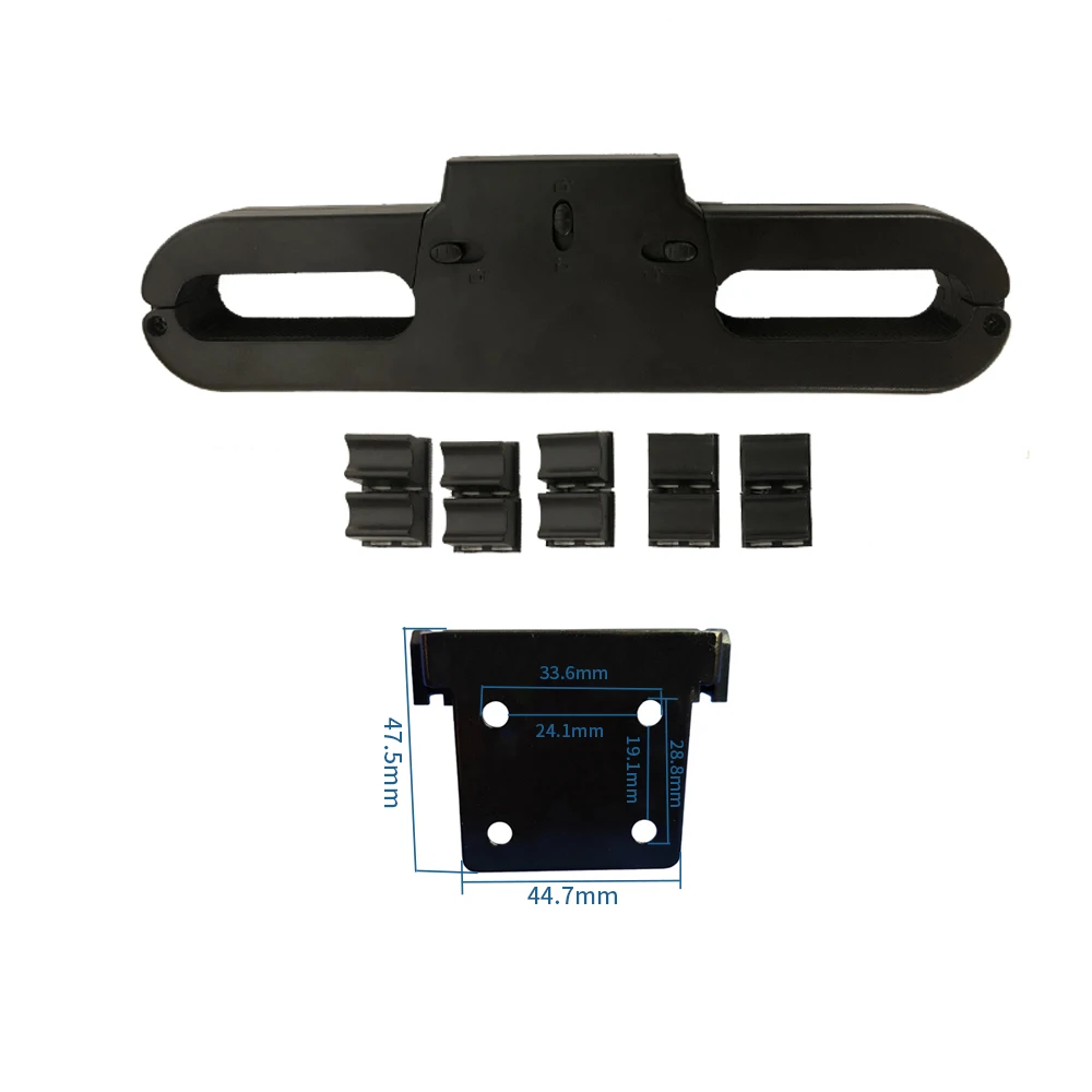 ABS Car Headrest Monitor Bracket Mount Holder Stand for Rear Seat Video Player Screen Universal Car Interior Accessories Tool