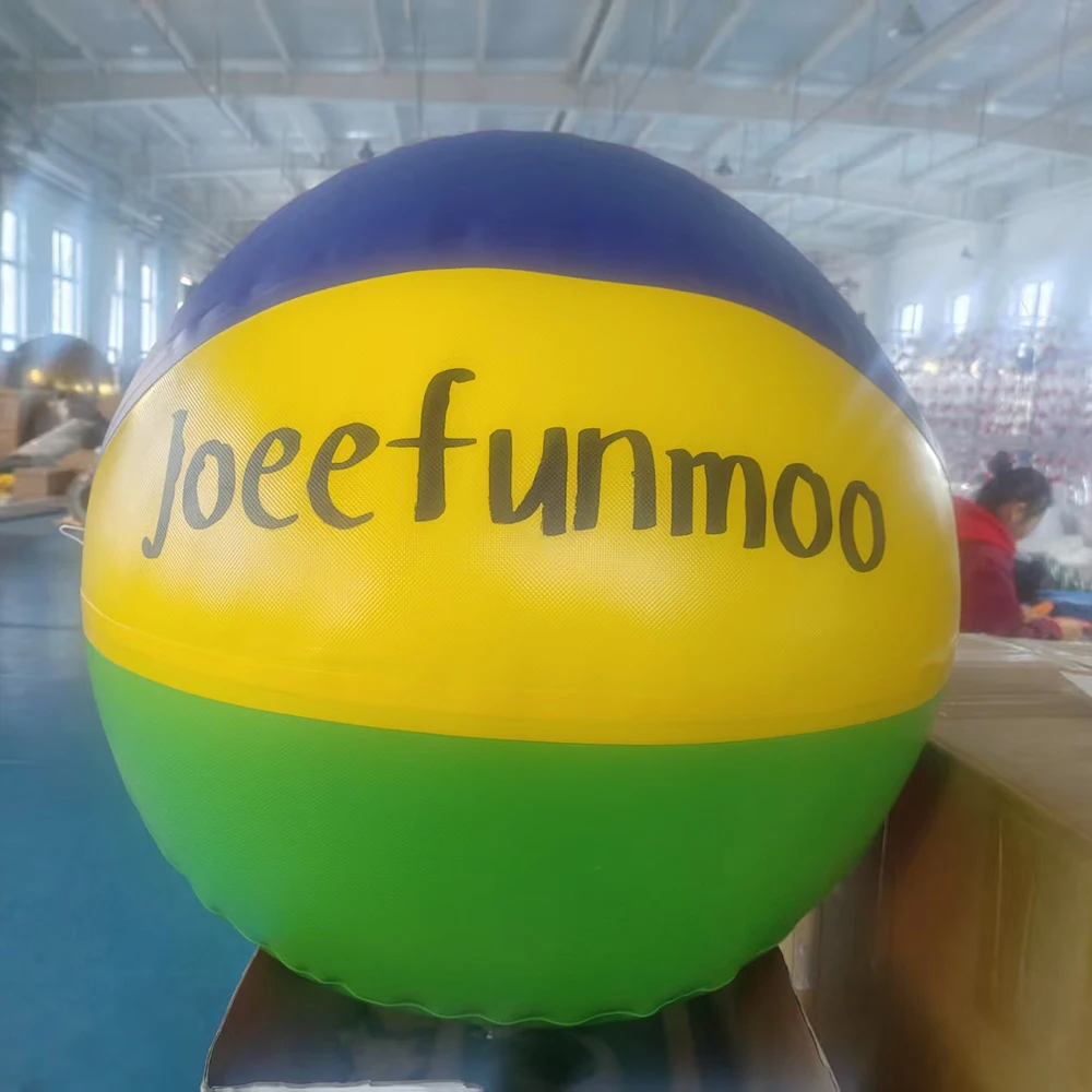 

JOEEFUNMOO Inflatable Beach Ball Children Bouncy Jumping Bumper Ball Kids PVC Play Ball for Sports