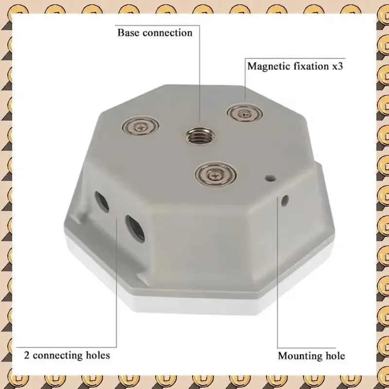 A003 STA-55H Safety Keyhole GPS Case IP67 UV High Capacity Housing Case GPS Agricultural GNSS Antenna Housing Forrtk Receiver