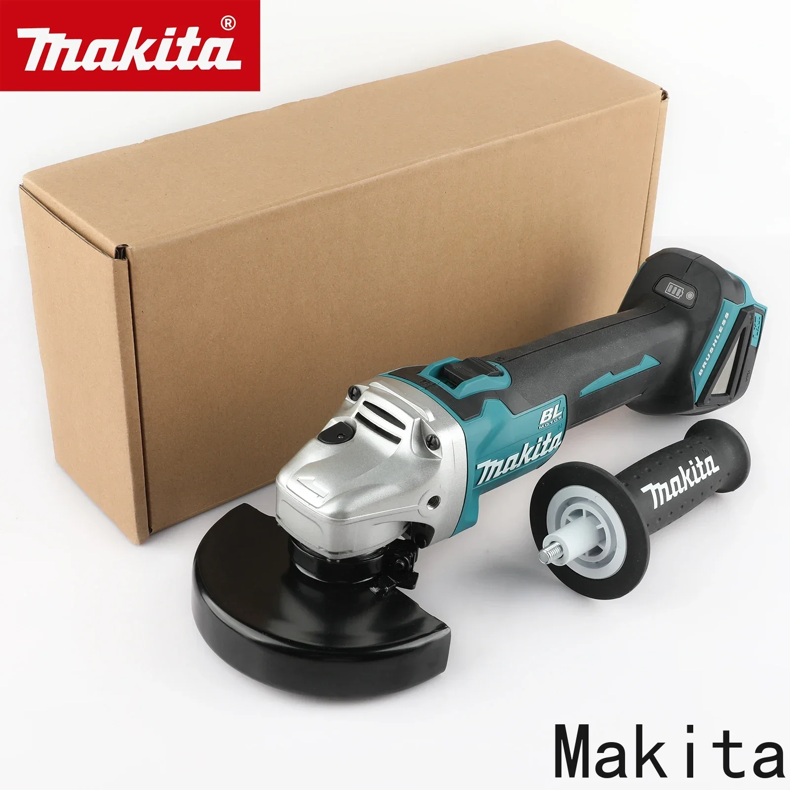 

Makita DGA504 18 В 6,0 Ач 125 мм Бесщеточная литиевая батарея Угловая шлифовальная машина Перезаряжаемый режущий станок Многофункциональный универсальный B