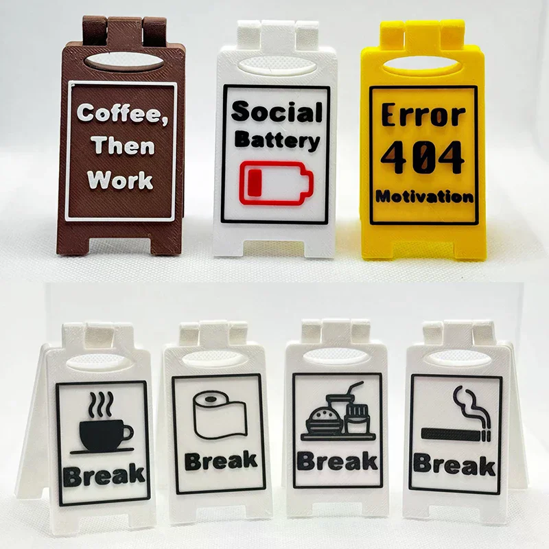 Humorous Office Desk Sign-