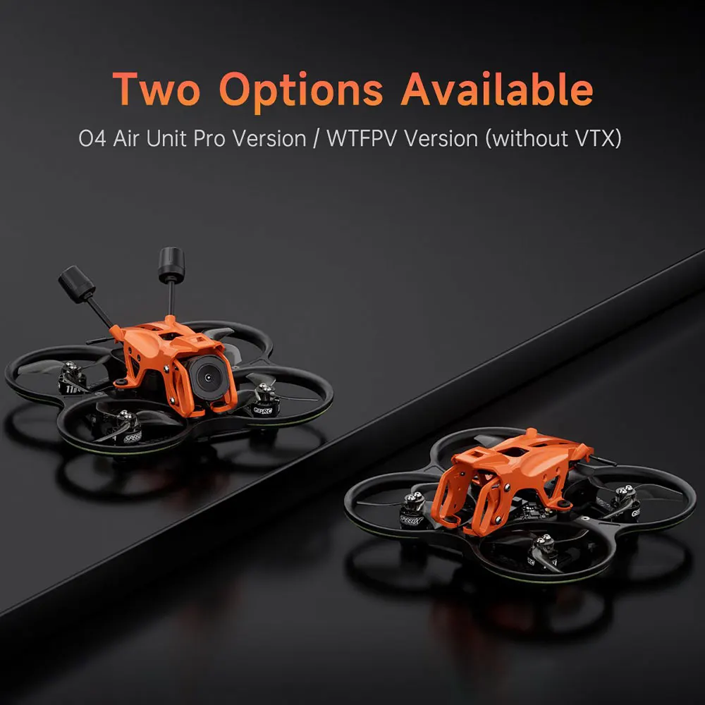 GEPRC DarkStar22 O4 Pro CineWhoop Quadricottero a Bassa Latenza PNP Ricevitore ELRS 2.4G Drone Freestyle TAKER F405 20A ELRS2.4 2-4S AIO