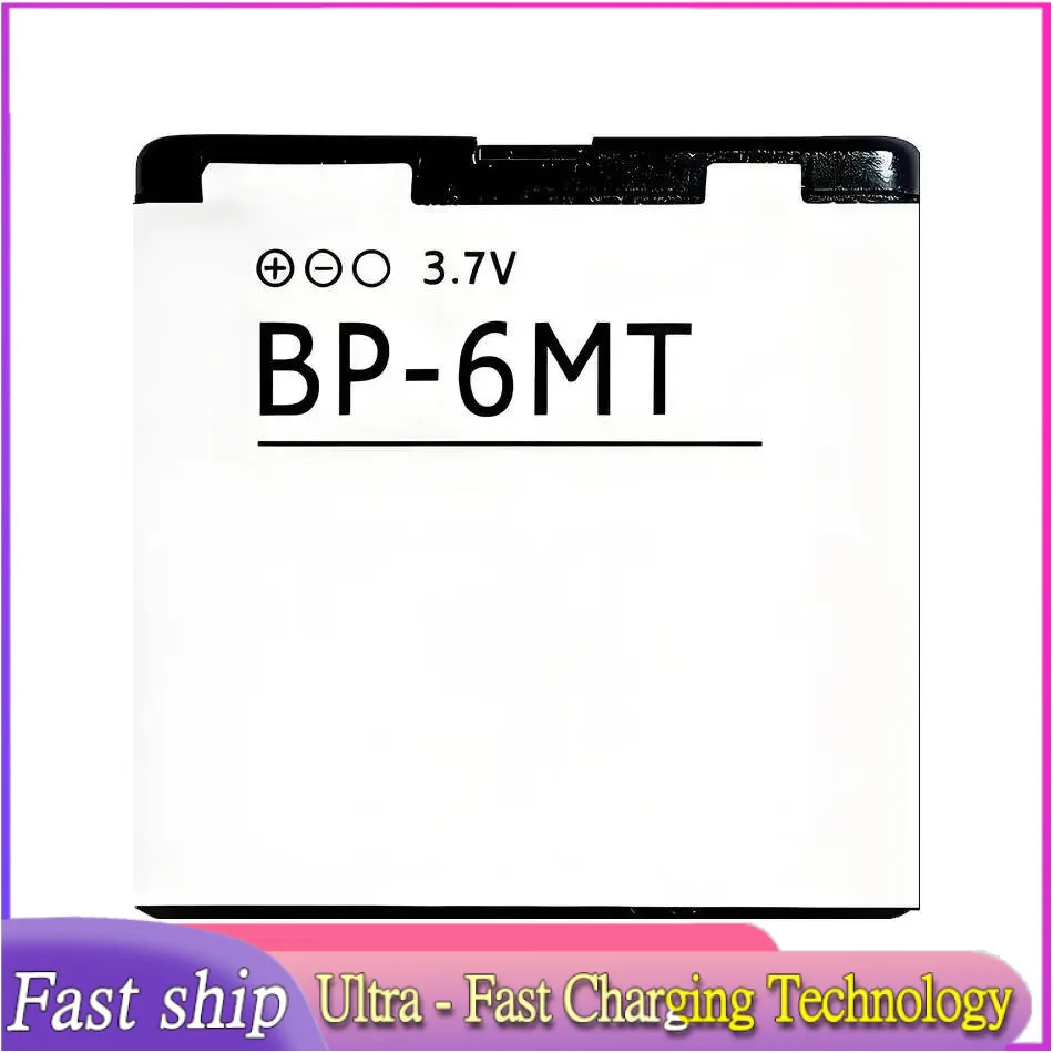 1050 мАч BP-6MT для Nokia N81 N82 N81-8G E51 E51i 6720 6720C Прочный сменный аккумулятор премиум-класса для мобильного телефона
